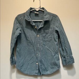 GAP Kids Blue Button Down Shirt